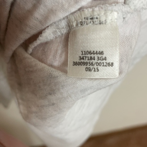 Pink Victoria Secret Oversized Long Sleeve Top Heathered Gray White Size XS - Picture 7 of 8